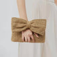 Little Trendy - Women's Bow Straw Handbag