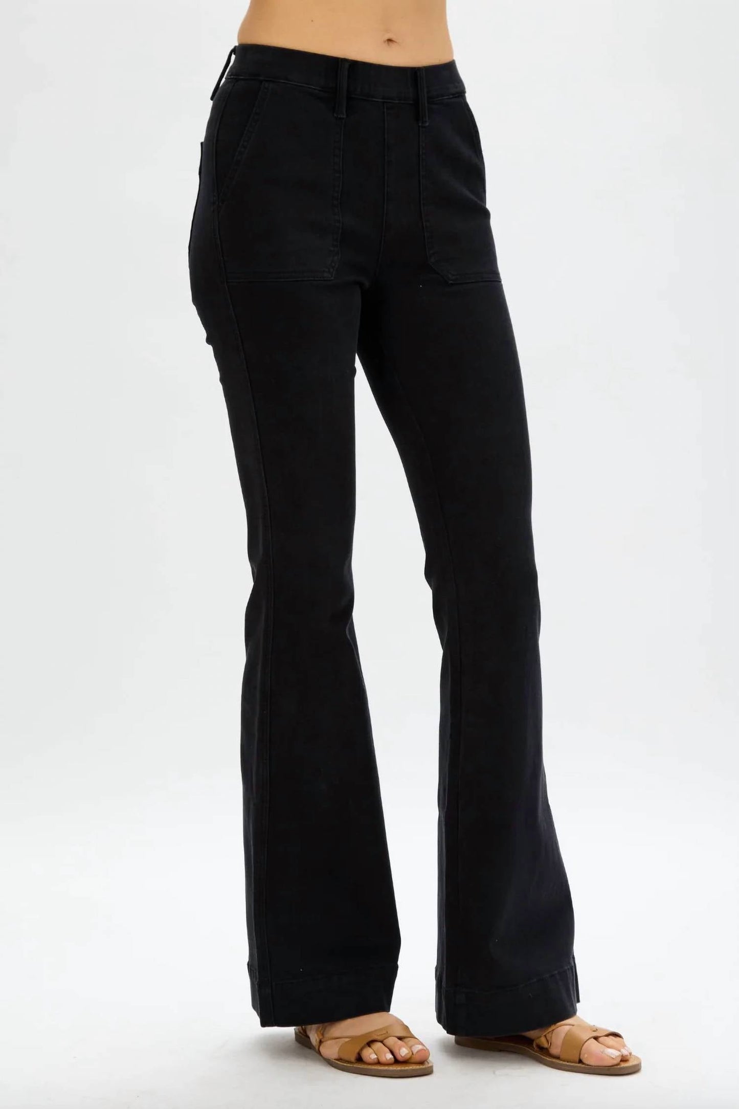 Judy Blue - High Waist Pull On Trouser Jeans
