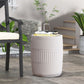 Outdoor Patio End Table - Antique White