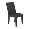 Upholstered Dining Chair With High Back Design (Set of 2)