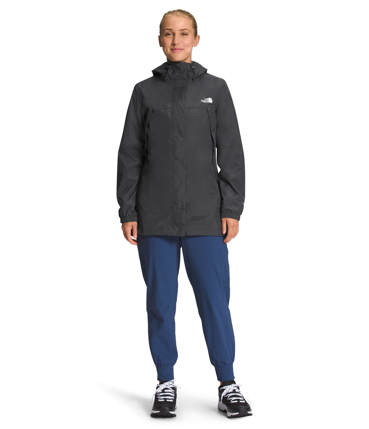 The North Face Women's Antora Parka Jacket - Asphalt Grey
