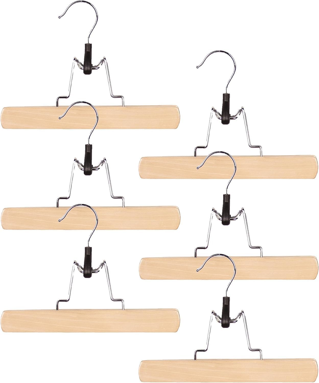 Set of 6 Trouser Clamp Hanger