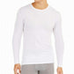 32 Degrees Men Undershirt Base Layer Long Sleeve Crewneck White XL