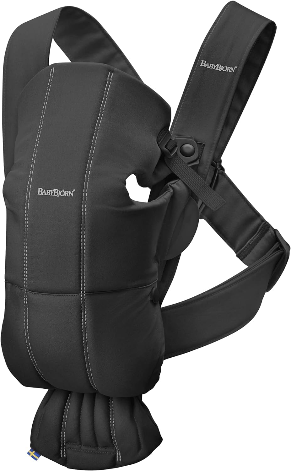 BabyBjörn Baby Carrier Mini Cotton Black