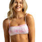 Billabong Women's Standard Strappy Tank Bikini Top, Multi Keep It Mellow, M