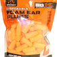 Walkers 33dB NRR Foam Hearing Protection Earplugs Orange 50 Pair Bag