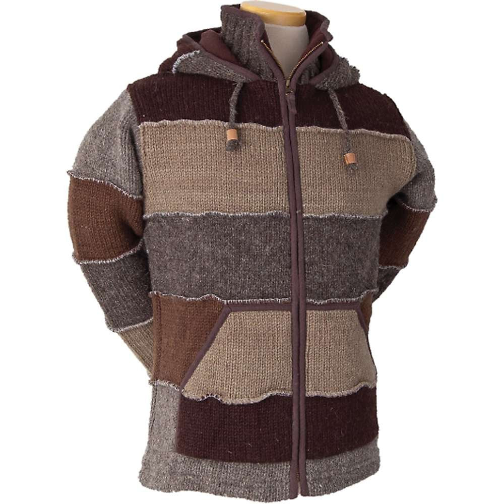 Laundromat Patchwork Outerwear - Dark Brown