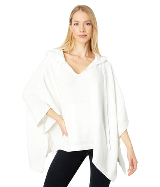 Sunday Citizen Nube Hooded Poncho OffWhite One Size