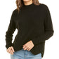 Madewell Women's Ashbury Mockneck Sweater True Black XS (Women's 00-0) One Size