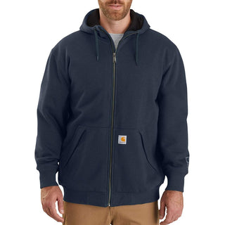 Carhartt Men's Rain Defender Thermal-lined Sweatshirt - New Navy