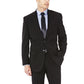 Haggar J.M Men's Big & Tall Sharkskin Premium Classic-Fit Stretch Suit Separate Black
