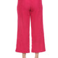 Joseph Ribkoff - Corduroy Cropped Wide Leg Pant