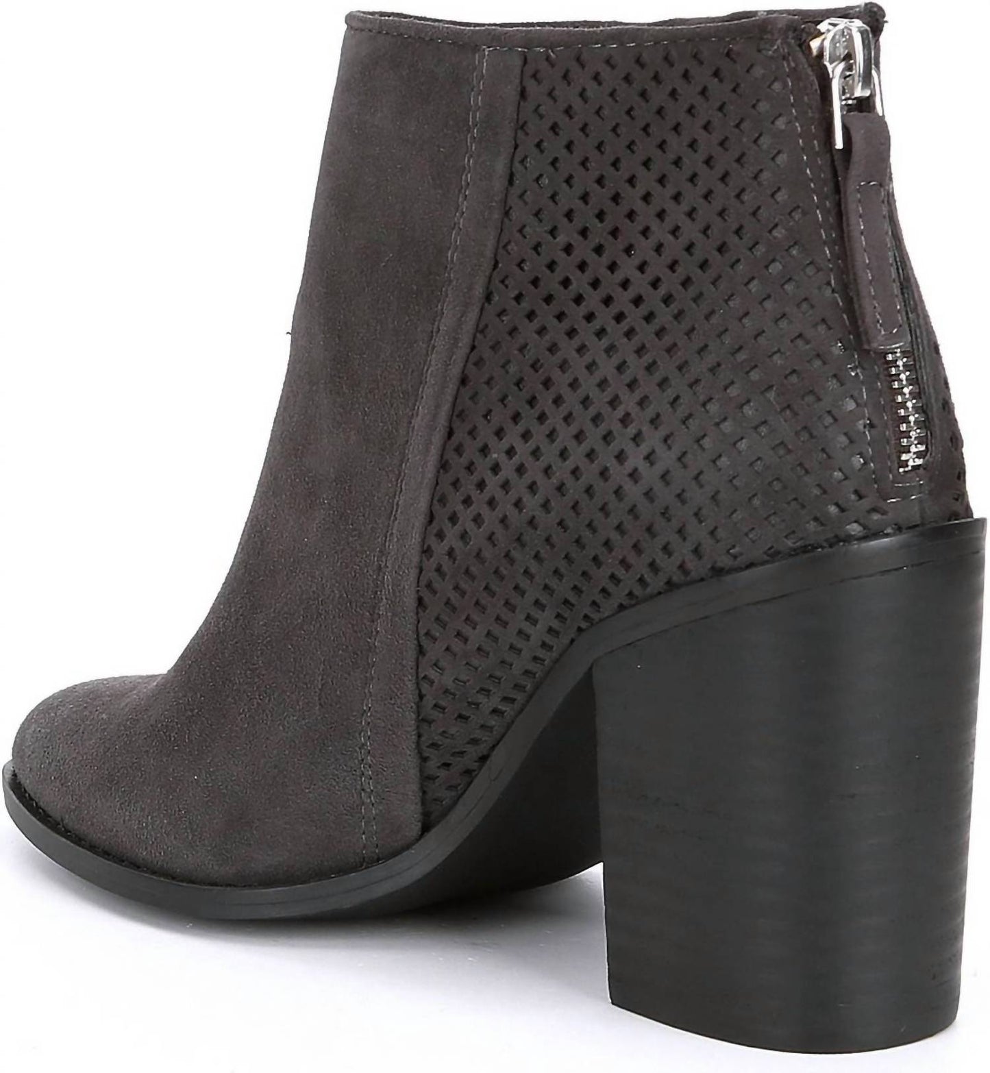 Steve Madden - Women's Replay Perf Heel Suede Bootie