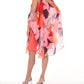 Frank Lyman - Sleeveless Chiffon Cape Dress