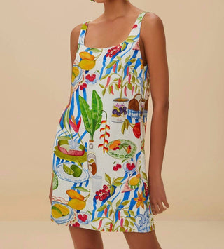 Farm Rio - Fresh Table Mini Dress