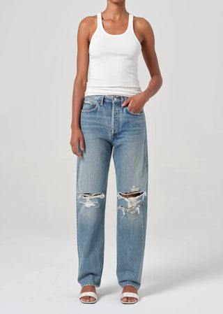 Agolde - Kelly Ripped Faded Jean