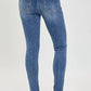 Risen - Mid Rise Skinny Jeans