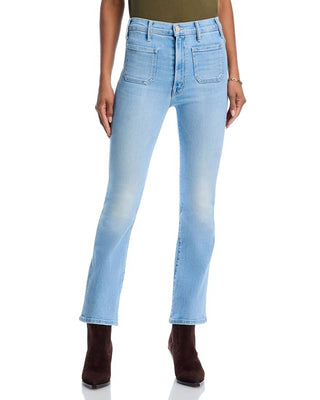 Mother - Hustler Patch Pocket High Rise Ankle Jeans