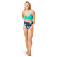 Carve Designs Elba Swim Top - Fern