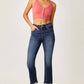 Risen - Curvy High Rise Slim Straight Jeans