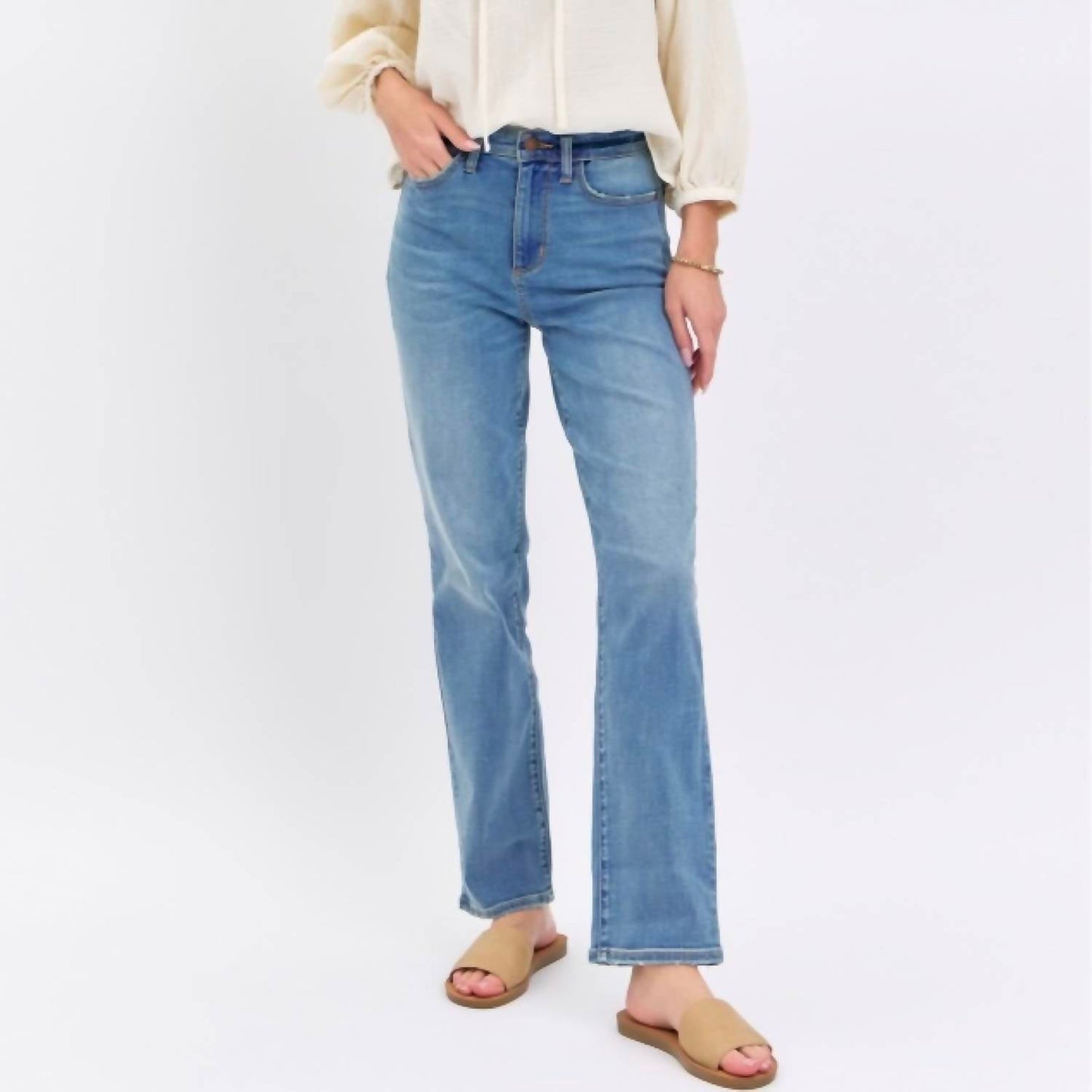 Judy Blue - High Waist Straight Fit Jean