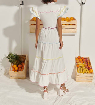 Celia B - Baba Voyager V-neck Midi Dress