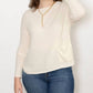 Ma'Ry'Ya - Boatneck Boucle Pullover Sweater