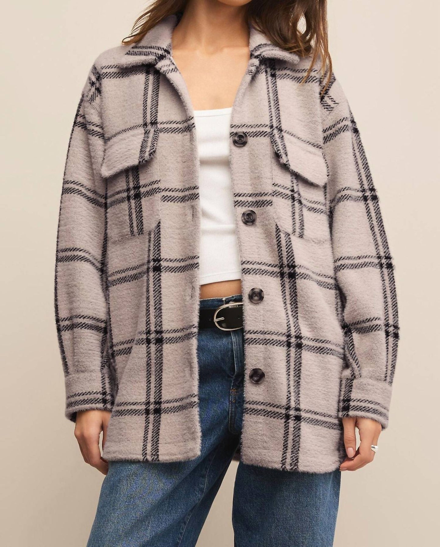 Z Supply - Plaid Trucker Jacket