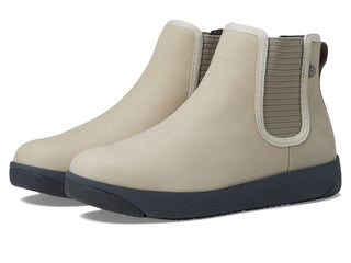BOGS Kicker Chelsea Leather Boots - Oatmeal