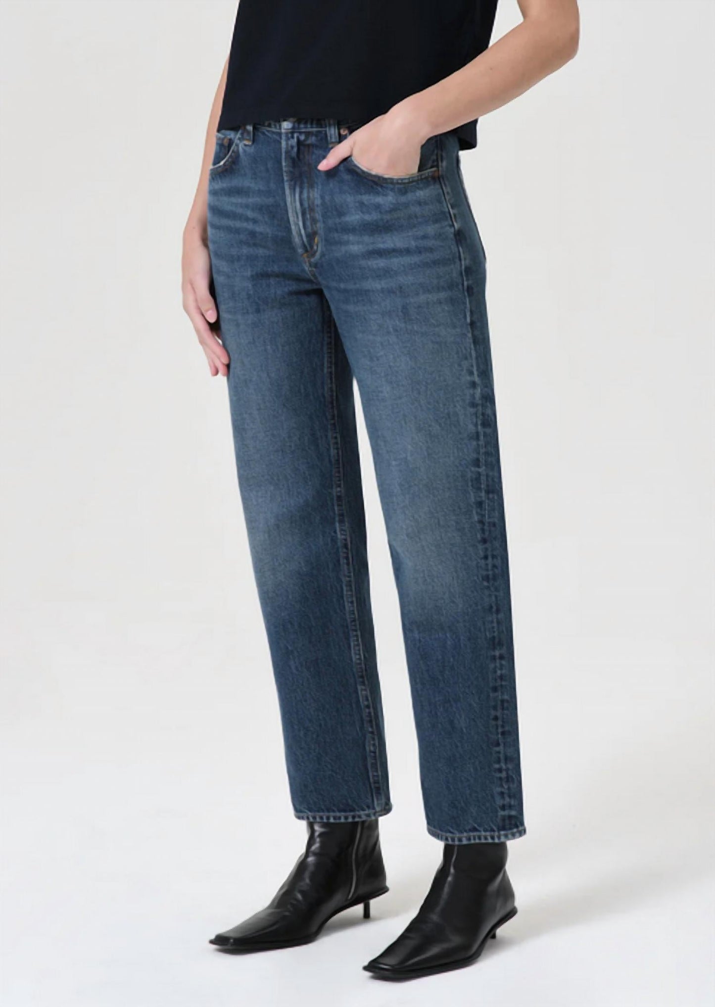 Agolde - Valen Mid-rise Vintage Straigth Jean