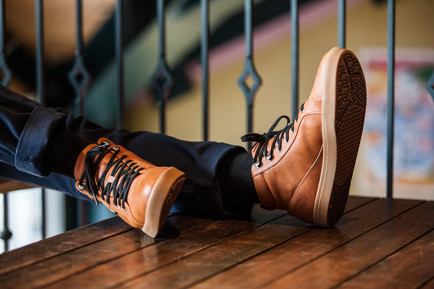 SAOLA Men's Wanaka Waterproof Eco-Friendly Boots - Caramel