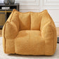 Comfortable Chenille Sofa Chairs With Highly Resilient Foam