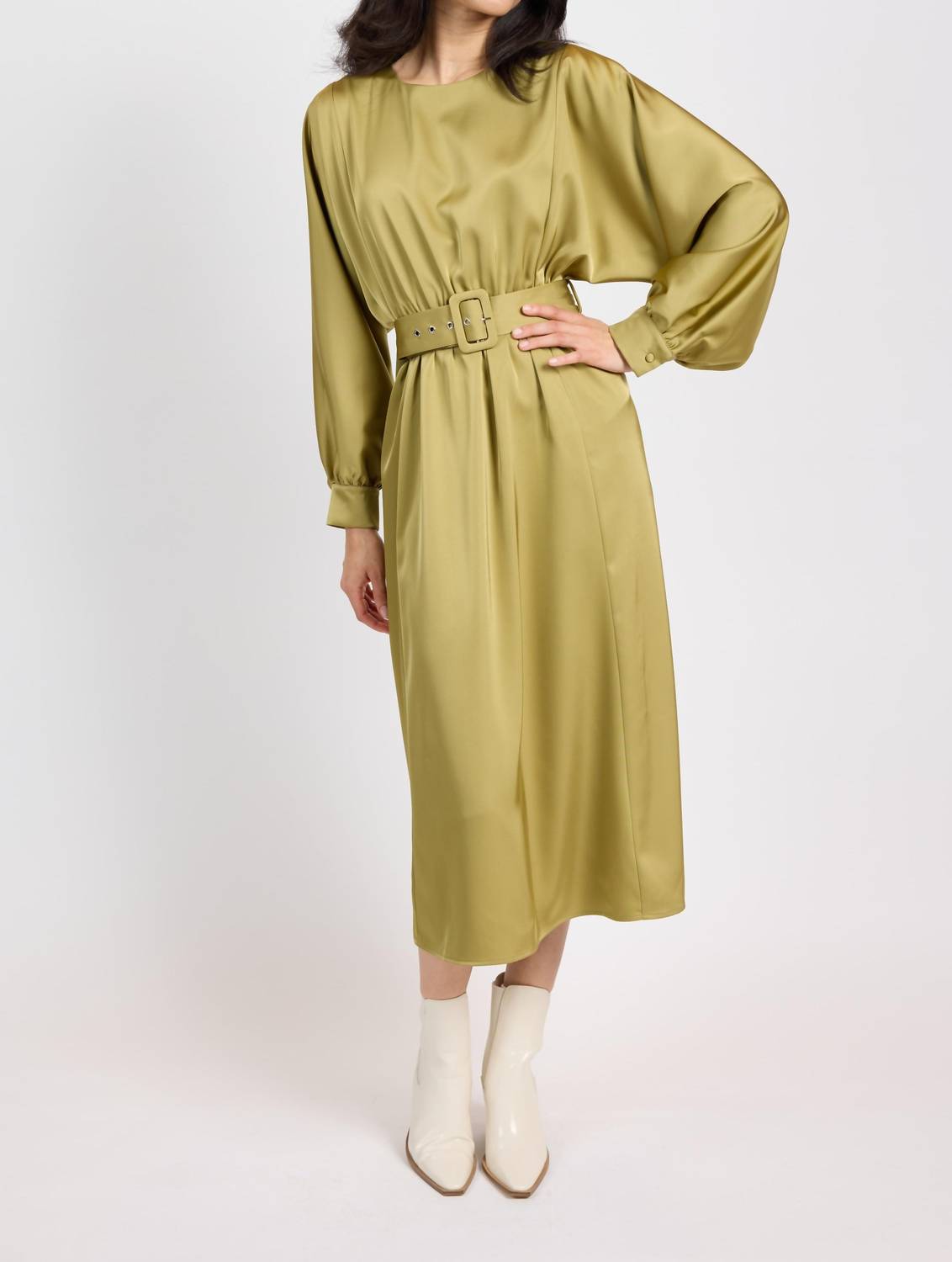 Sadie & Sage - Mood Boost Dolmain Sleeve Midi Dress