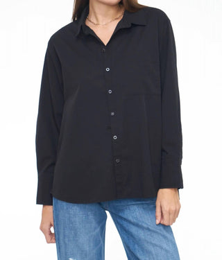 Pistola - Kaci Long Sleeve Crossover Button Down Shirt