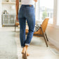 Judy Blue - High Rise Button Fly Distressed Jean
