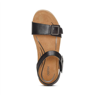 Aetrex - Women's Lexa Quarter Strap Wedge Sandals