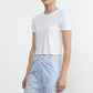 Enza Costa - Women's Supima Baby Rib Crop Top