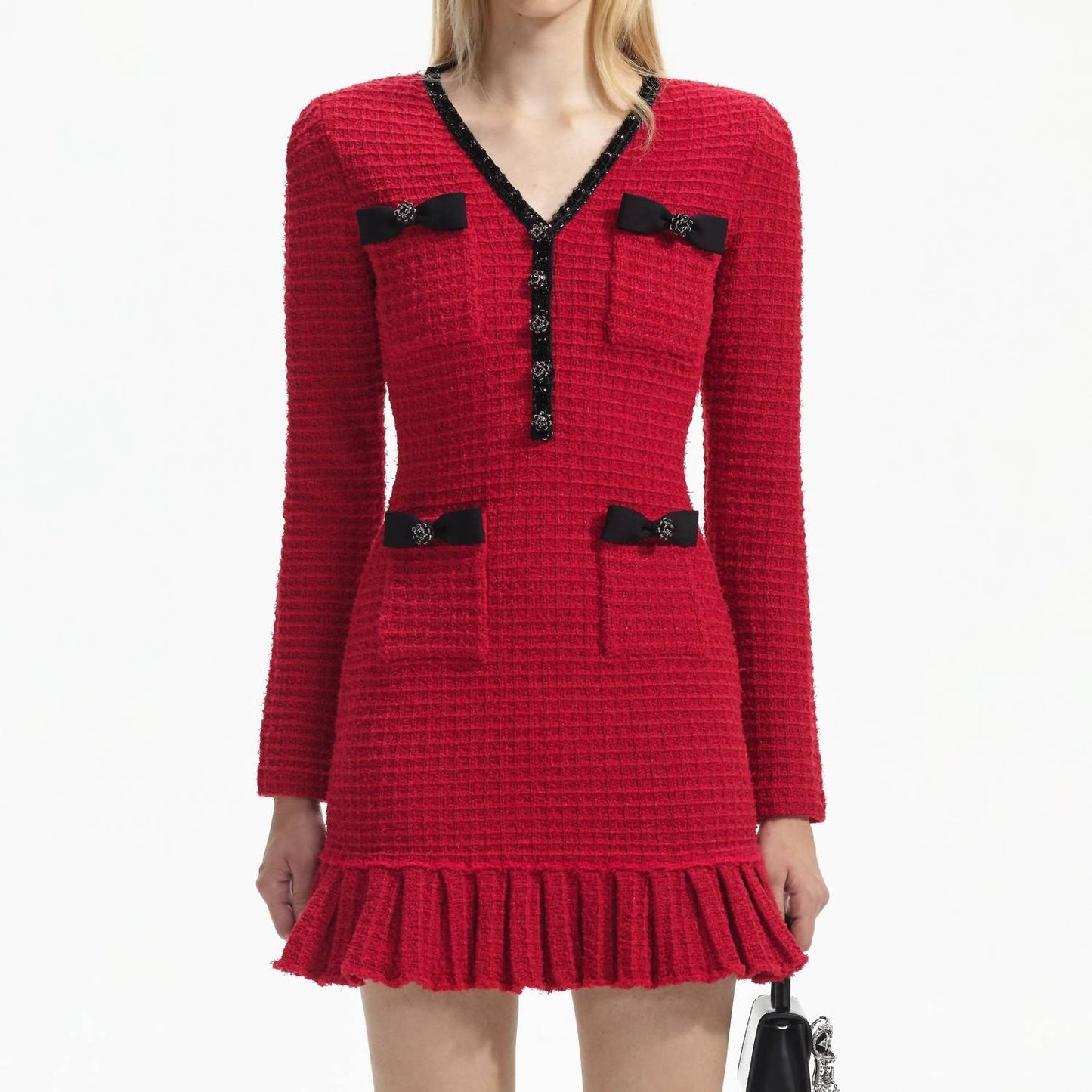 Self-Portrait - Knit Mini Dress