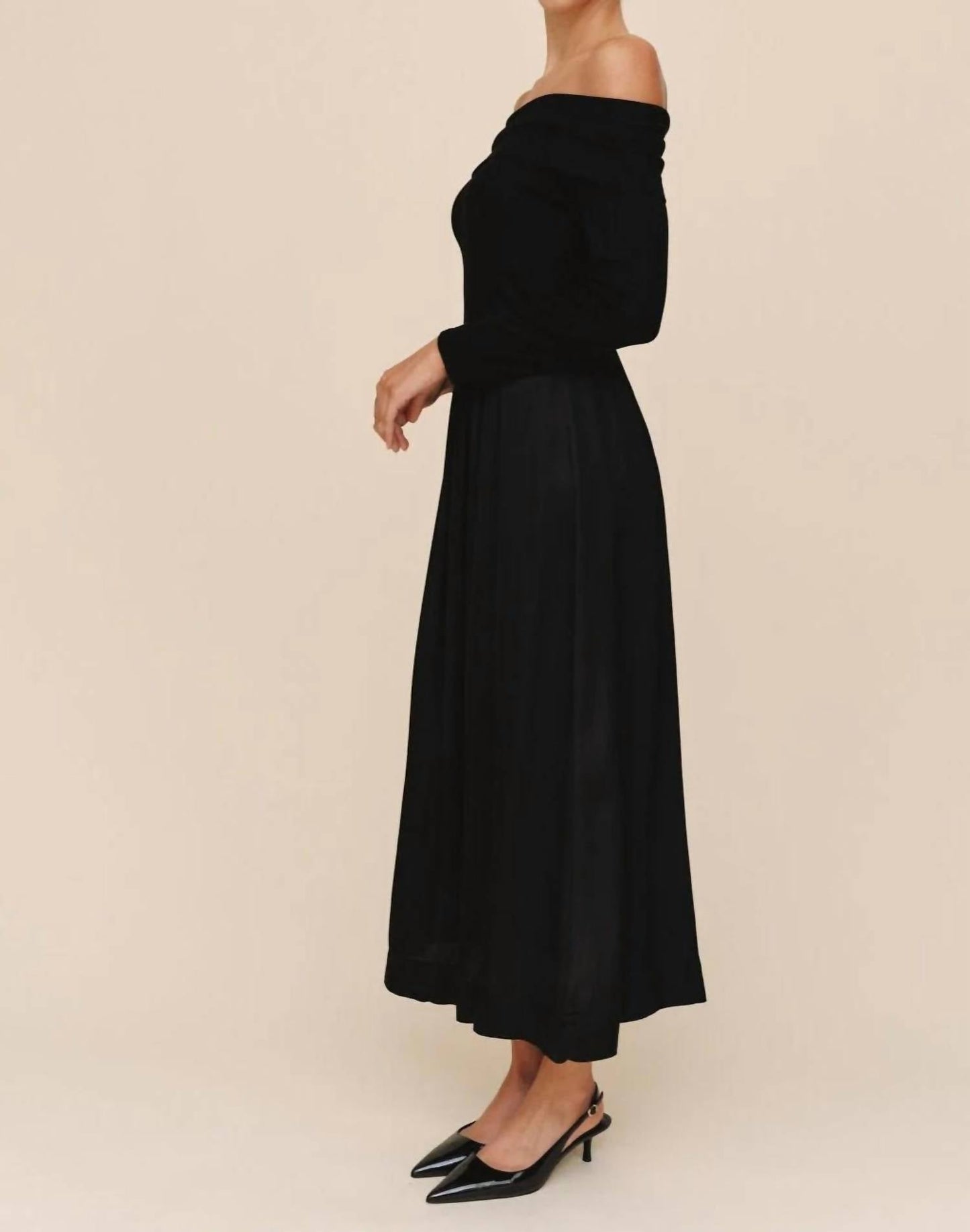 Bella Dahl - Off Shoulder Midi Dress
