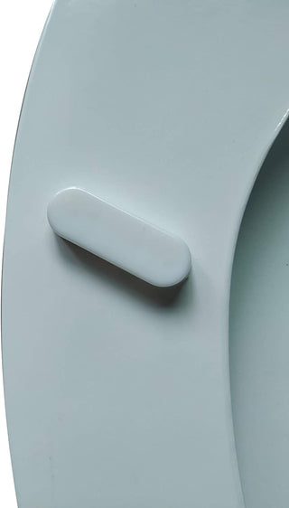 J&V Textiles Elongated Toilet Seat With Easy Clean & Change Hinge