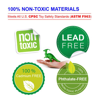 15 Dinosaur Figures & Book Set