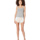 Splendid Women's Satin Tank and Short Set, Soft Palm, Small