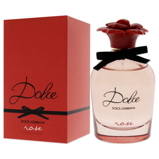 Dolce & Gabbana Dolce Rose Eau De Toilette Spray for Women 2.5 Oz