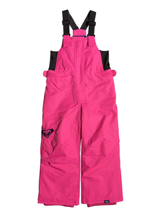 Roxy Snow Girls Little Lola Bib Pant - Beetroot Pink