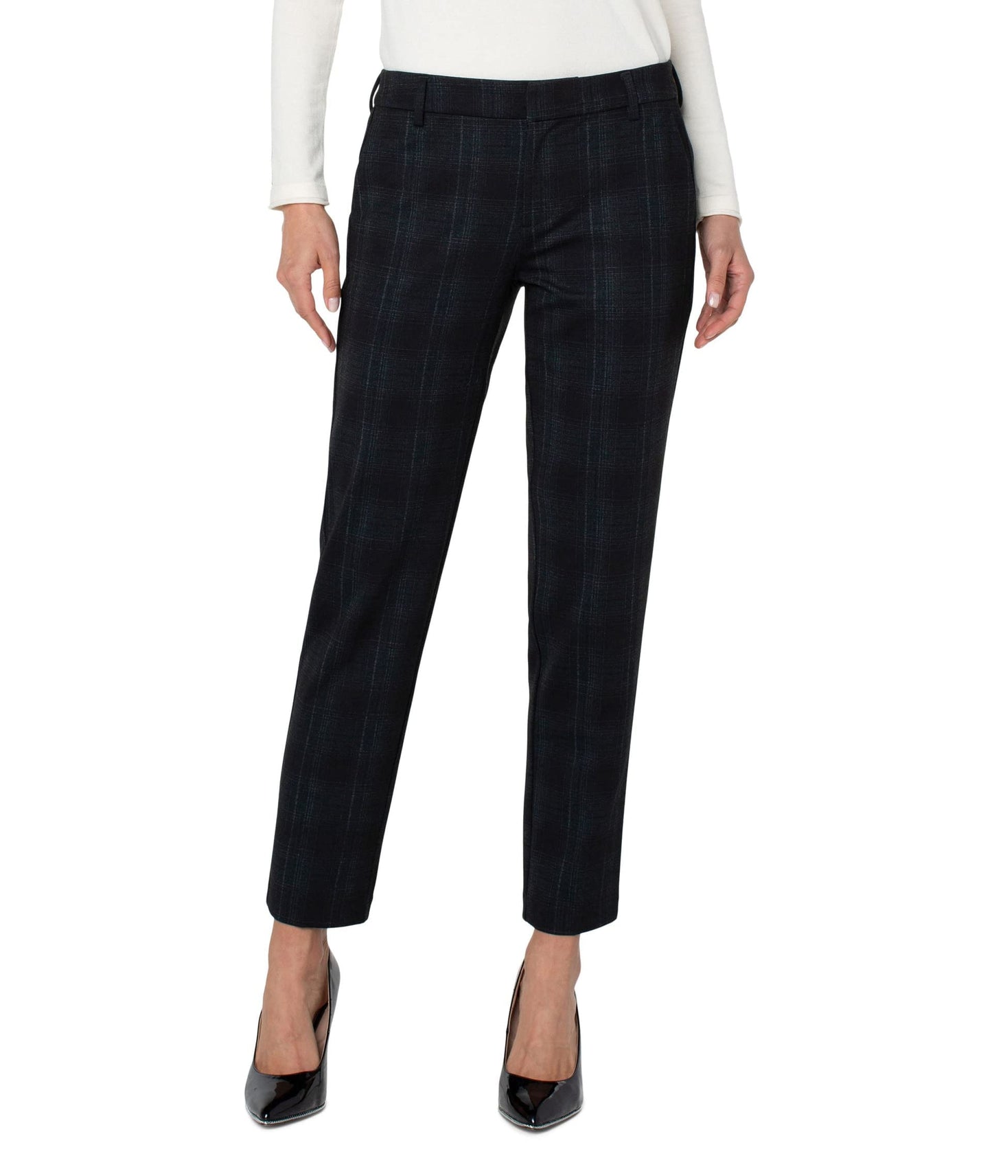 Liverpool Kelsey Trousers 29" Black/Green Shadow 4 29
