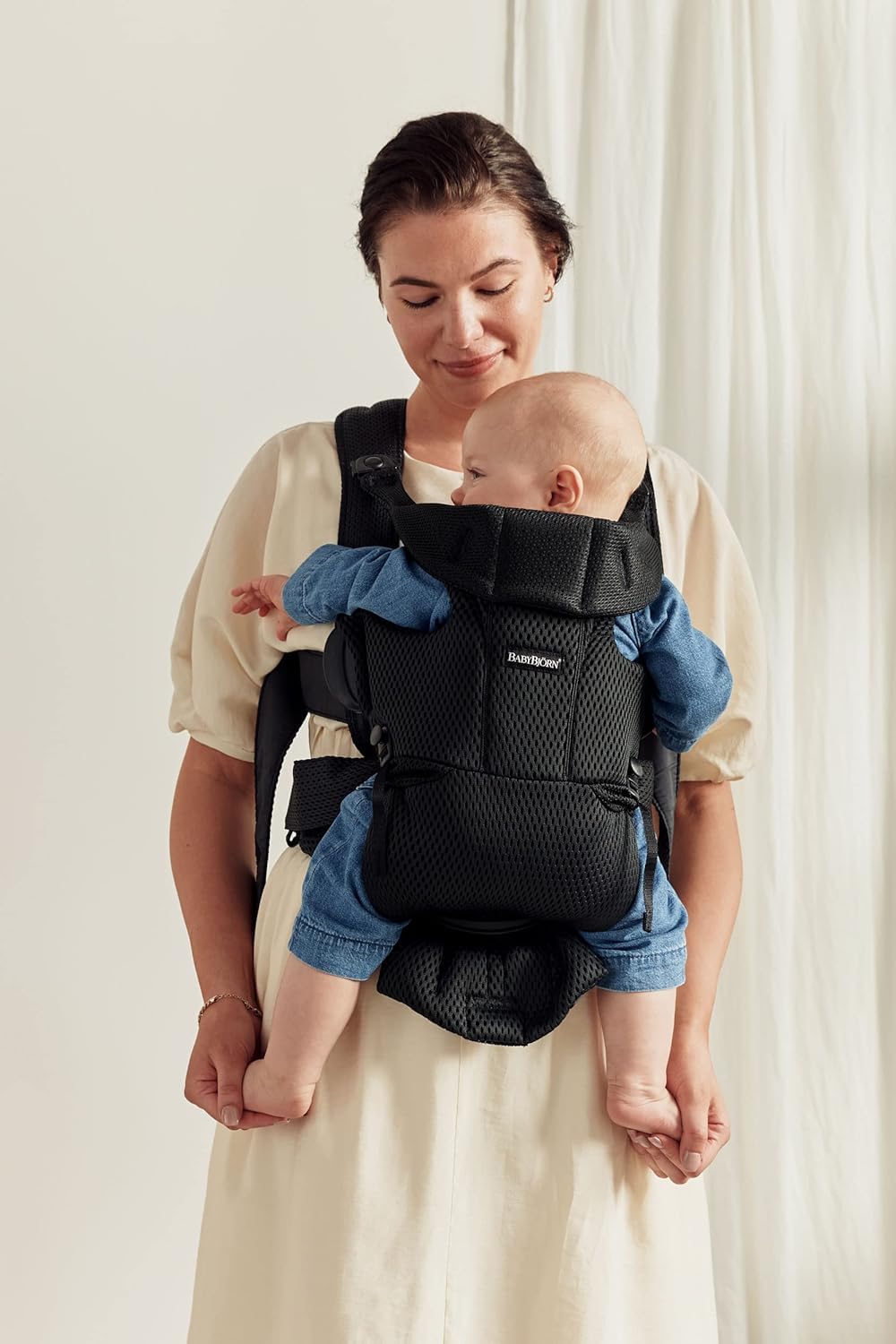 BabyBjörn Baby Carrier Free 3D Mesh Black