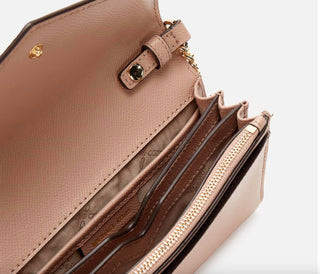 MICHAEL MICHAEL KORS Jet Set Charm Envelope Phone Crossbody Soft Pink