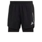 adidas Men's Designed 4 Running Two-in-One Shorts - Black