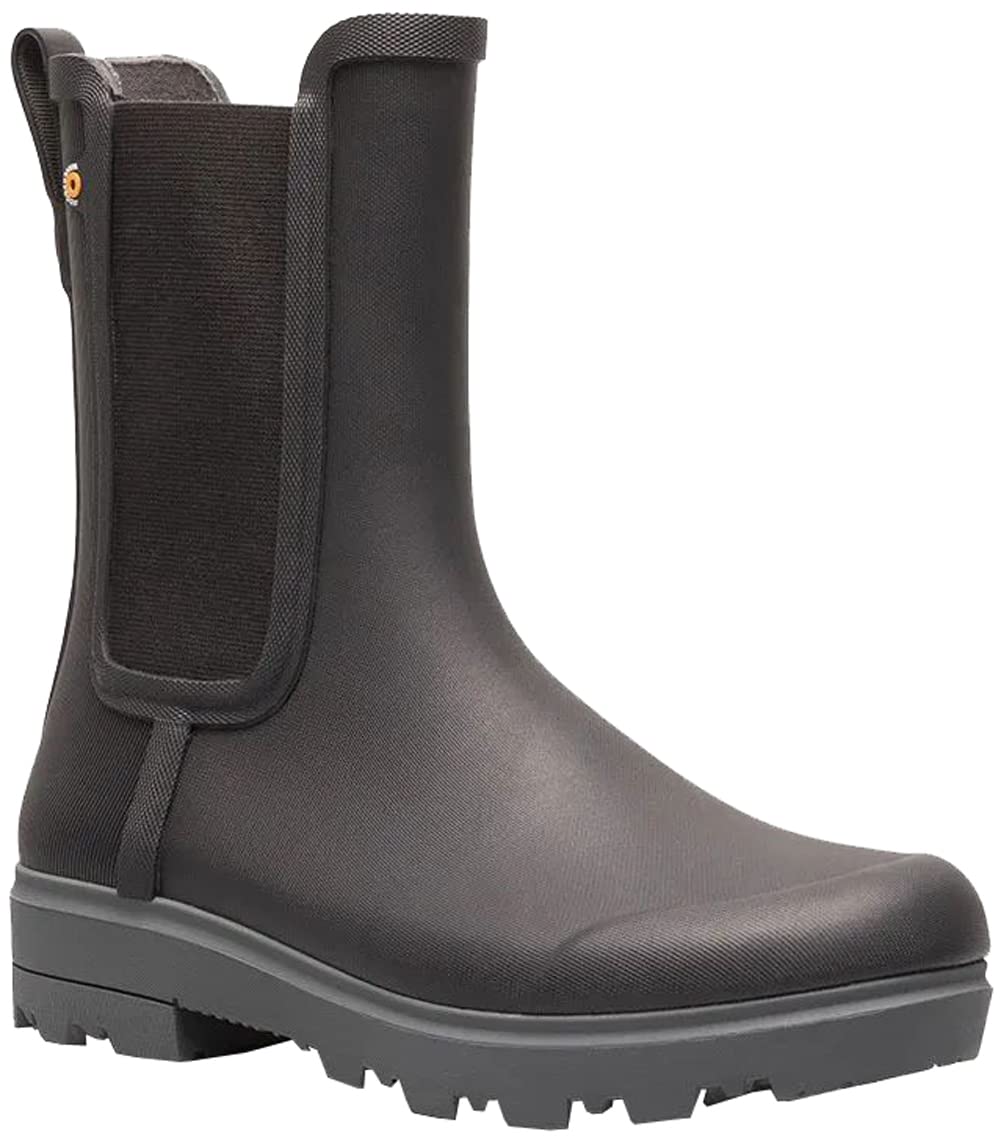 BOGS Women's Holly Tall Chelsea Rain Boot - Black