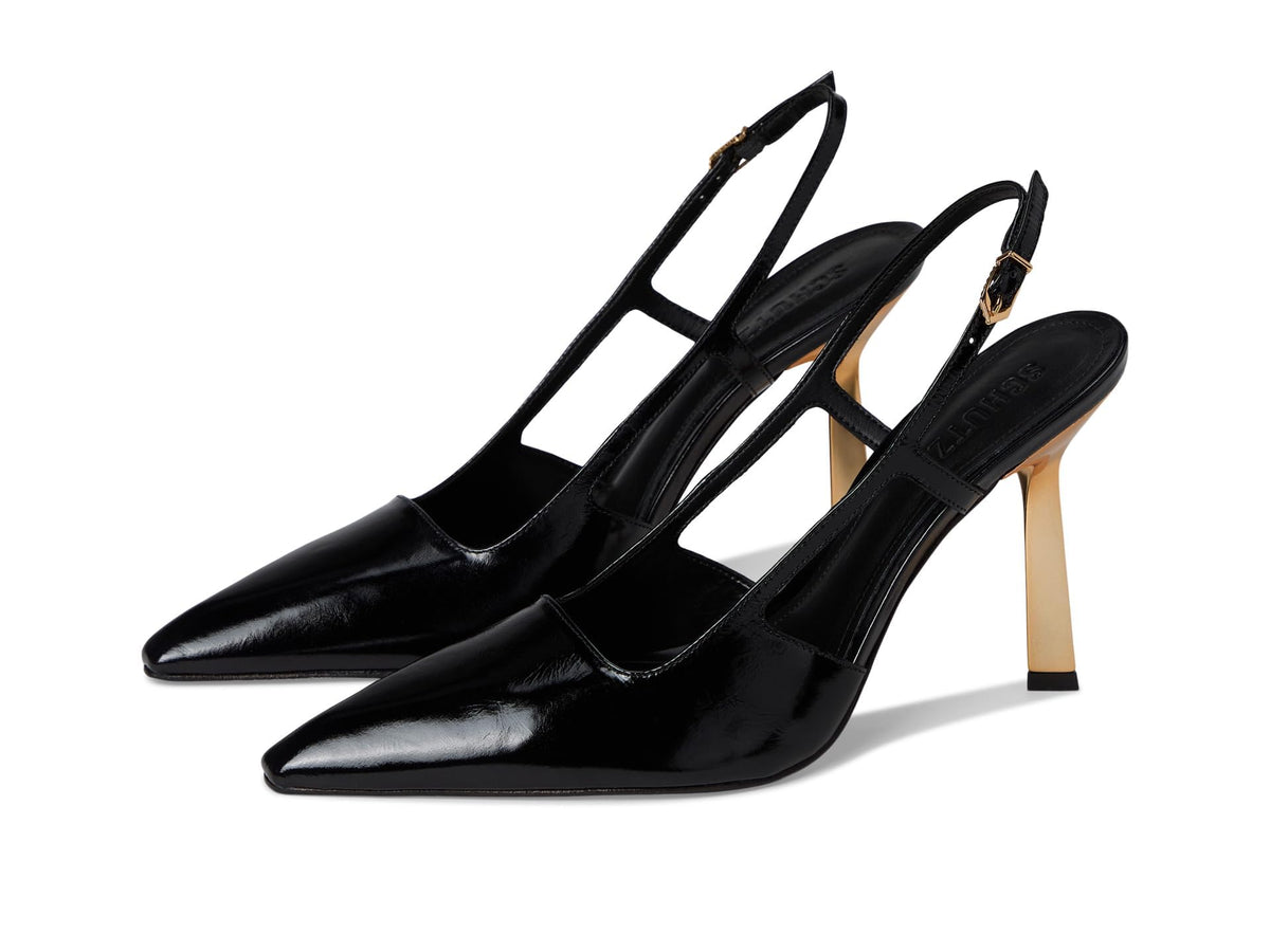 Schutz Womens Sophia Black Heels Size 9.5 (without box)
